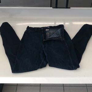 High waisted jeans